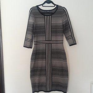 A knit dress
